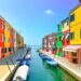 Visiting Burano Italy cover image: colorful houses on canal in Burano