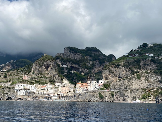 Overcast day on the Amalfi Coast