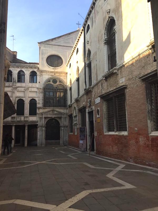 Venice street without canals