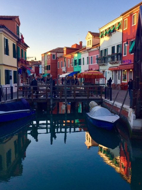 Burano in cold weather