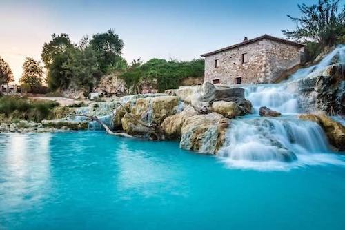 hot springs tuscany
