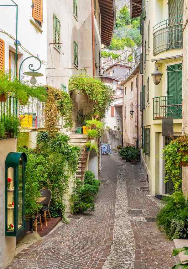 Small street in Limone sul Garda