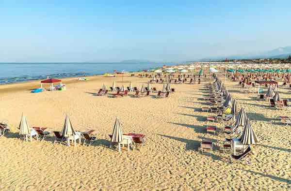 Marina di petraqsanta beach near Florence