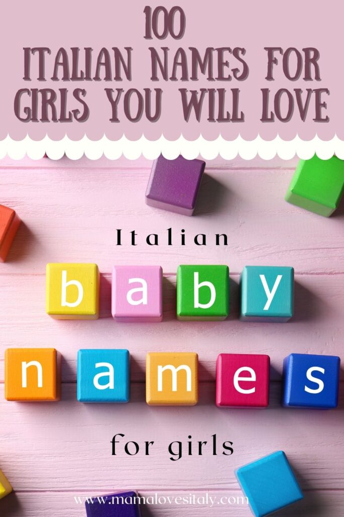 Popular deals italian names