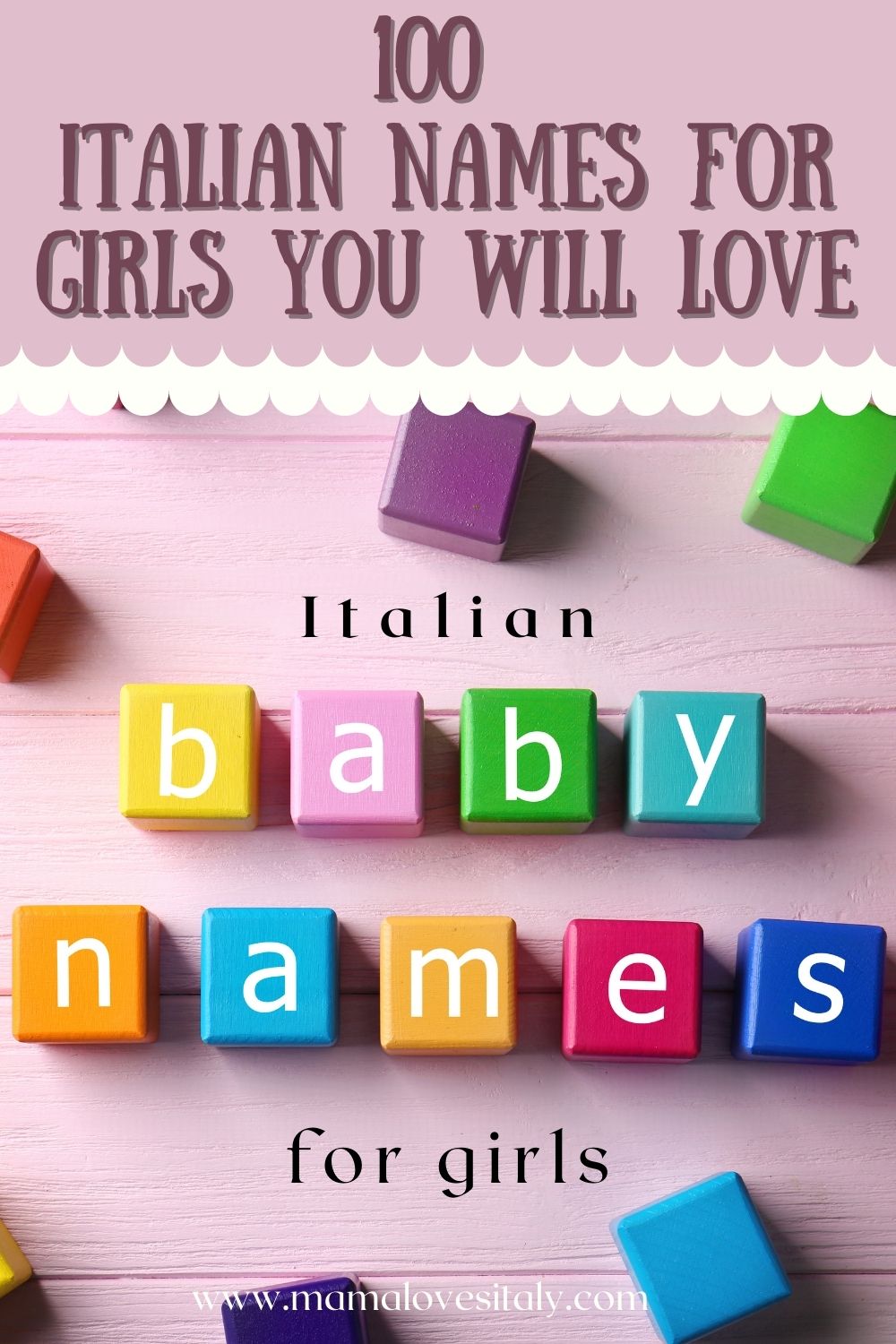 100 Italian Names For Girls You Will Love Mama Loves Italy