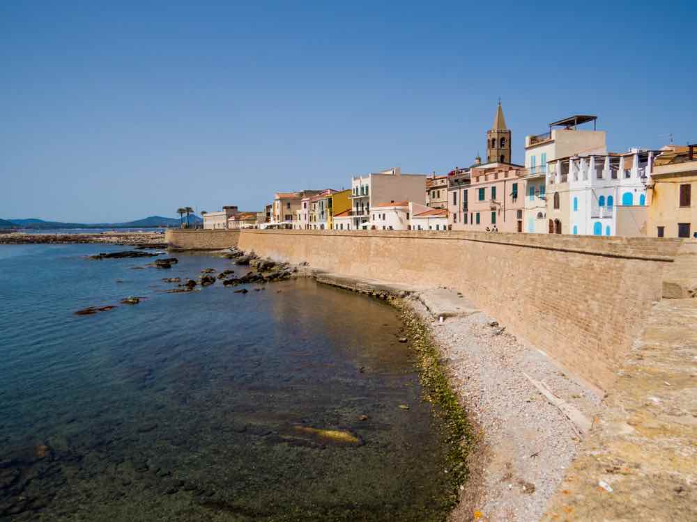 Alghero seafront, Sardinia
