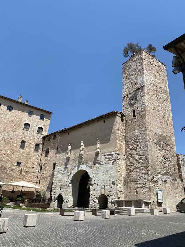 Porta Consolare (City gate) in Spello