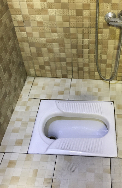 example of squat toilet