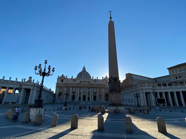 St Peter Square at the Vatican