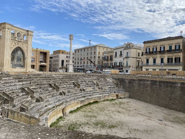 Ancient Roman theater in Lecce