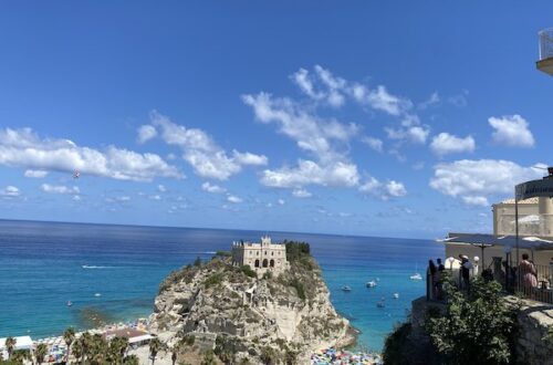 view of Tropea, Italy