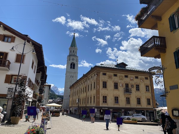 Cortina d'Ampezzo main street