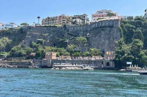 View of Sorrento from the sea